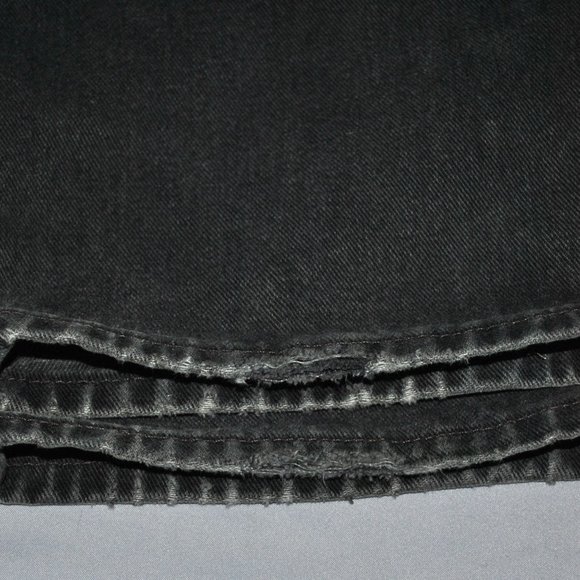 Vintage Levi's 550 Jeans Size 38 Black Relaxed Fit Made In USA - Picture 8 of 12